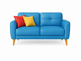 Химчистка кожаного 2-х местного дивана в Москве Химчистка кожаного 2-х местного дивана в Москве